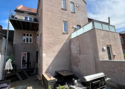 Renovering af tag / Facader samt komplet vinduesudskiftning Prinsessegade 66